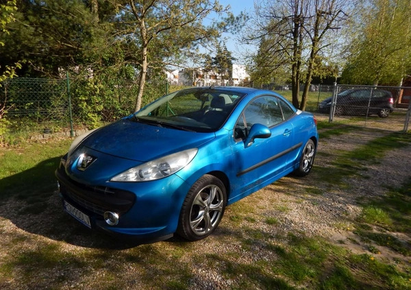 Peugeot 207 CC cena 14999 przebieg: 87000, rok produkcji 2007 z Gniezno małe 326